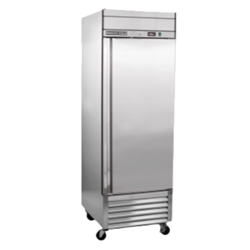 Maxx Cold MXSF-23FDHC 27.00'' Bottom Mounted 1 Section Solid Door Reach-In Freezer