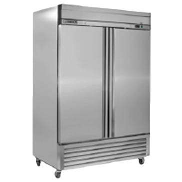 Maxx Cold MXSR-49FDHC 54.10'' 2 Section Door Reach-In Refrigerator