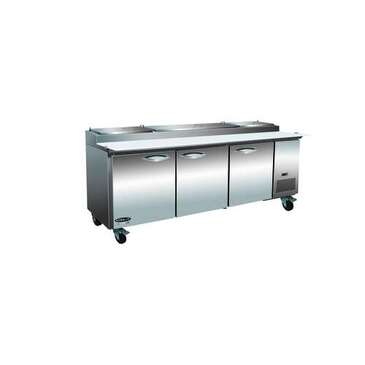 MVP Group LLC IPP94-6D Refrigerated Counter, Pizza Prep Table