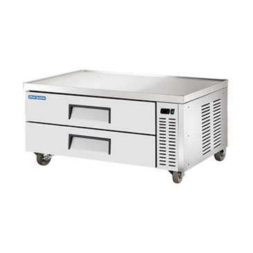 Norpole NPCB-52 52" 2 Drawer Refrigerated Chef Base with Top - 115 Volts
