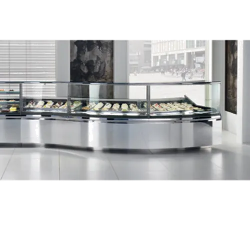 Oscartek DIAMOND 2 CA30 Diamond 2 Curved Chocolate Showcase/Display
