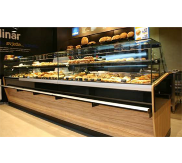 Oscartek GEM S3 DP1000 Gem S3 Deli/Pastry Showcase/Display