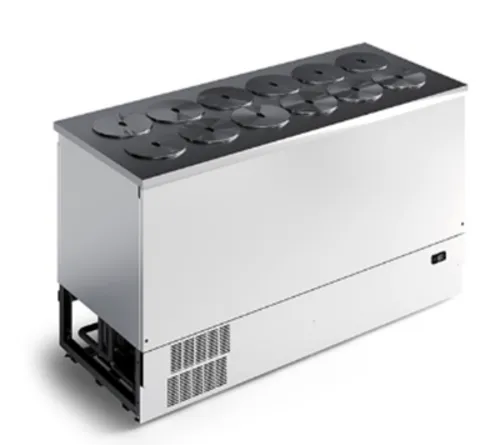 Oscartek POZZETTI/BPGL P8 Display Case, Dipping, Gelato/Ice Cream