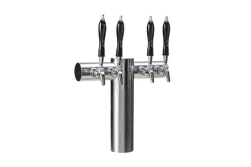 Perlick 4073-10PO-SS Avenue T-Pipe Draft Beer Tower  countertop