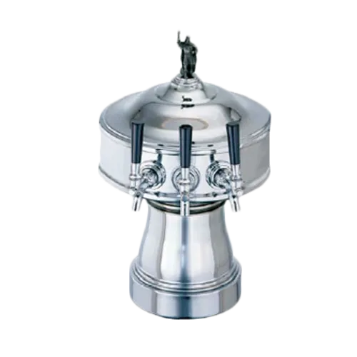 Perlick Corporation 4005-3B Gambrinus Draft Beer Tower, Countertop, Glycol-Cooled - 12-3/4" Diameter x 19-3/8"H