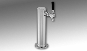 Perlick Corporation 4010-1 Draft Arm, Countertop, Glycol-Cooled - 3" O.D. x 13-3/4"H Column