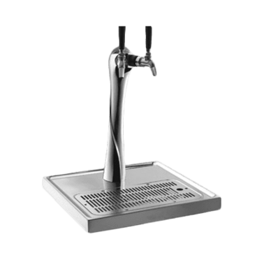 Perlick Corporation 4041-1B Lucky Draft Beer Tower, Countertop, Glycol-Cooled - 16-1/16"H