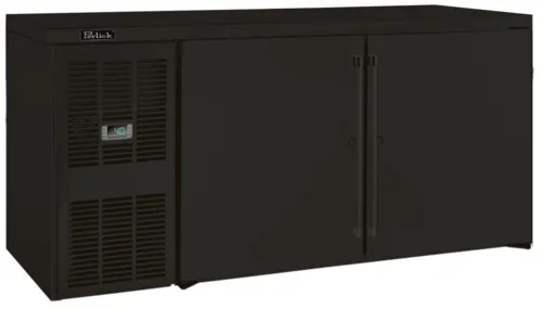 Perlick Corporation BBS36 Silver 1 Solid Door Refrigerated Back Bar Storage Cabinet, 120 Volts