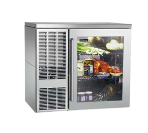 Perlick Corporation BBS36 Silver 1 Solid Door Refrigerated Back Bar Storage Cabinet, 120 Volts