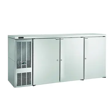 Perlick Corporation DDS84 1 Tap 1/2 Barrel Draft Beer Cooler - Stainless Steel, 4 Kegs Capacity, 120 Volts