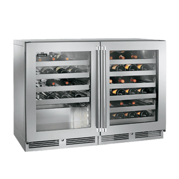 Perlick Corporation HC48WW4 C-Series Dual Zone Wine Reserve Refrigerator