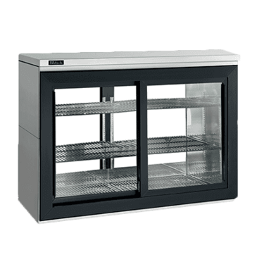 Perlick Corporation SDPR48 Pass-Thru Sliding Door Refrigerated Back Bar Cabinet