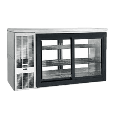 Perlick Corporation SDPS60 Pass-Thru Sliding Door Refrigerated Back Bar Cabinet