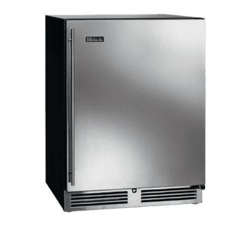 Perlick HB24FS4D-00-EDFLD 23.88'' 1 Section Undercounter Freezer with 1 Right Hinged Solid Door and Front Breathing Compressor