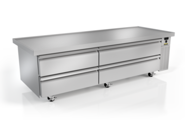 Silver King SKRCB84H-EDUS3 Equipment Stand, Refrigerated Base