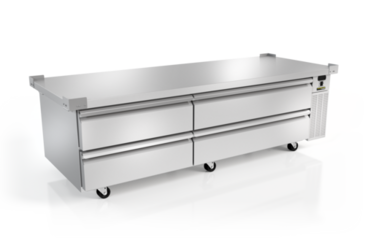 Silver King SKRCB84H-EDUS4 Equipment Stand, Refrigerated Base