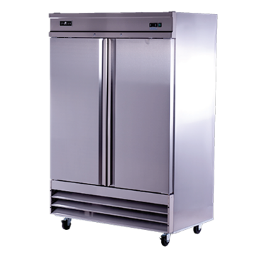 Spartan Refrigeration STF-47 54'' 48.0 cu. ft. Bottom Mounted 2 Section Solid Door Reach-In Freezer