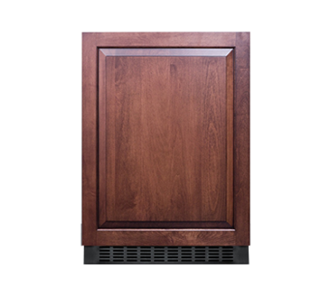 Summit Commercial FF64BIF 23.63'' 1 Section Undercounter Refrigerator with 1 Right Hinged Solid Door and Front Breathing Compressor