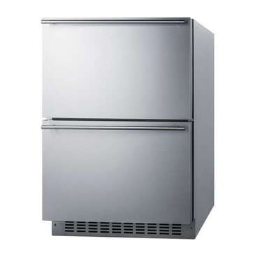 Summit Commercial SPRF34D Refrigerator Freezer, Undercounter, Reach-In
