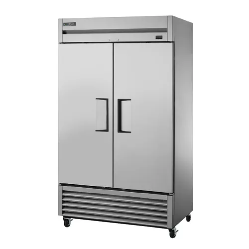 True Mfg. - General Foodservice TS-43F-HC 47'' 43.0 cu. ft. Bottom Mounted 2 Section Solid Door Reach-In Freezer