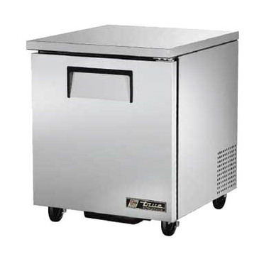 True Mfg. - General Foodservice TUC-27-HC 27.63'' 1 Section Undercounter Refrigerator with 1 Right Hinged Solid Door and Front Breathing Compressor