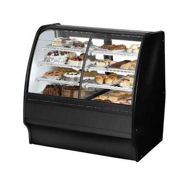 True Mfg. - General Foodservice True Mfg. – Specialty Retail Display TGM-DZ-48-SC/SC-B-W Glass Merchandiser