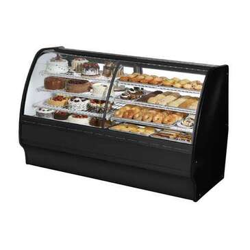 True Mfg. - General Foodservice True Mfg. – Specialty Retail Display TGM-DZ-77-SC/SC-B-W Glass Merchandiser