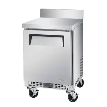 Turbo Air MWR-20S-N6 20.00'' 1 Door Worktop Refrigerator with Front Breathing Compressor - 2.29 cu. ft.