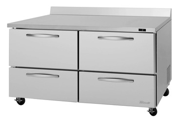 Turbo Air PWF-60-D4-N Freezer Counter, Work Top
