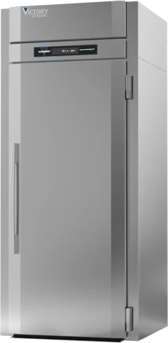Victory Refrigeration FIS-1D-S1-HC 36.5" Top Mounted 1 Section Roll-in Freezer with 1 Right Hinged Solid Door - 34.86 cu. ft.