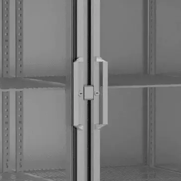 Victory Refrigeration FSA-2D-S1-G-HC 52.13'' 2 Section Glass Door Reach-In Freezer