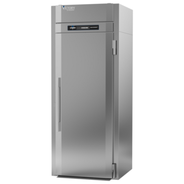 Victory Refrigeration RISA-1D-S1-XH-HC 36.5" Top Mounted 1 Section Roll-in Refrigerator with 1 Right Solid Door - 38.06 cu. ft.