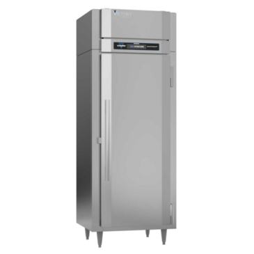 Victory Refrigeration RS-1N-S1-HC 31.25'' 20.15 cu. ft. Top Mounted 1 Section Solid Door Reach-In Refrigerator