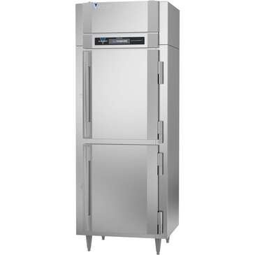 Victory Refrigeration RS-1N-S1-HD-HC 31.25'' 16.7 cu. ft. Top Mounted 1 Section Solid Half Door Reach-In Refrigerator
