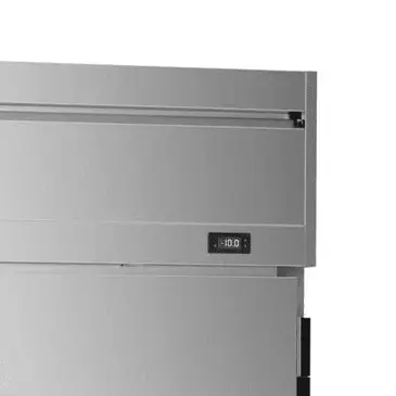Victory Refrigeration VEFSA-2D-HD-HC 52.00'' 45.2 cu. ft. Top Mounted 2 Section Solid Door Reach-In Freezer