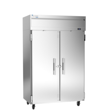 Victory Refrigeration VEFSA-2D-SD-HC 52.00'' 45.2 cu. ft. Top Mounted 2 Section Solid Door Reach-In Freezer
