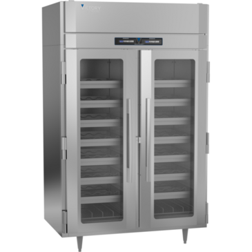 Victory Refrigeration WCDT-2D-S1-HC Dual Temperature Refrigerated Wine Cooler  two-section