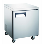 Admiral Craft GRUCFZ-27 27'' 1 Section Undercounter Freezer with 1 Right Hinged Solid Door and Side / Rear Breathing Compressor