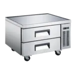 Admiral Craft USCB-36 U-STAR 36" 2 Drawer Refrigerated Chef Base with Marine Edge Top - 115 Volts