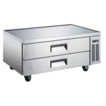 Admiral Craft USCB-52 U-STAR 52" 2 Drawer Refrigerated Chef Base with Marine Edge Top - 115 Volts