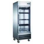 Admiral Craft USFZ-1D-G 29'' 23.0 cu. ft. Bottom Mounted 1 Section Glass Door Reach-In Freezer