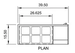 Arctic Air ACP40 Refrigerated Counter-Top Prep Unit