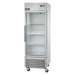 Arctic Air AGR23 27'' 23 cu. ft. Bottom Mounted 1 Section Glass Door Reach-In Refrigerator