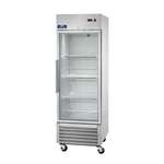 Arctic Air AGR23 27'' 23 cu. ft. Bottom Mounted 1 Section Glass Door Reach-In Refrigerator