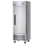 Arctic Air AR23 26.75'' 23 cu. ft. Bottom Mounted 1 Section Solid Door Reach-In Refrigerator