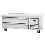 Arctic Air ARCB60 62" 2 Drawer Refrigerated Chef Base with Marine Edge Top - 115 Volts