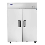 Atosa USA MBF8002GR 51.70'' 43.2 cu ft. Top Mounted 2 Section Solid Door Reach-In Freezer