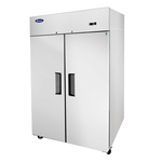 Atosa USA MBF8002GR 51.70'' 43.2 cu ft. Top Mounted 2 Section Solid Door Reach-In Freezer