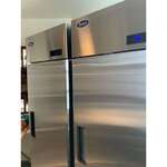 Atosa USA MBF8004GR 28.70'' 21.4 cu. ft. Top Mounted 1 Section Solid Door Reach-In Refrigerator
