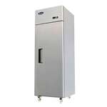 Atosa USA MBF8004GR 28.70'' 21.4 cu. ft. Top Mounted 1 Section Solid Door Reach-In Refrigerator